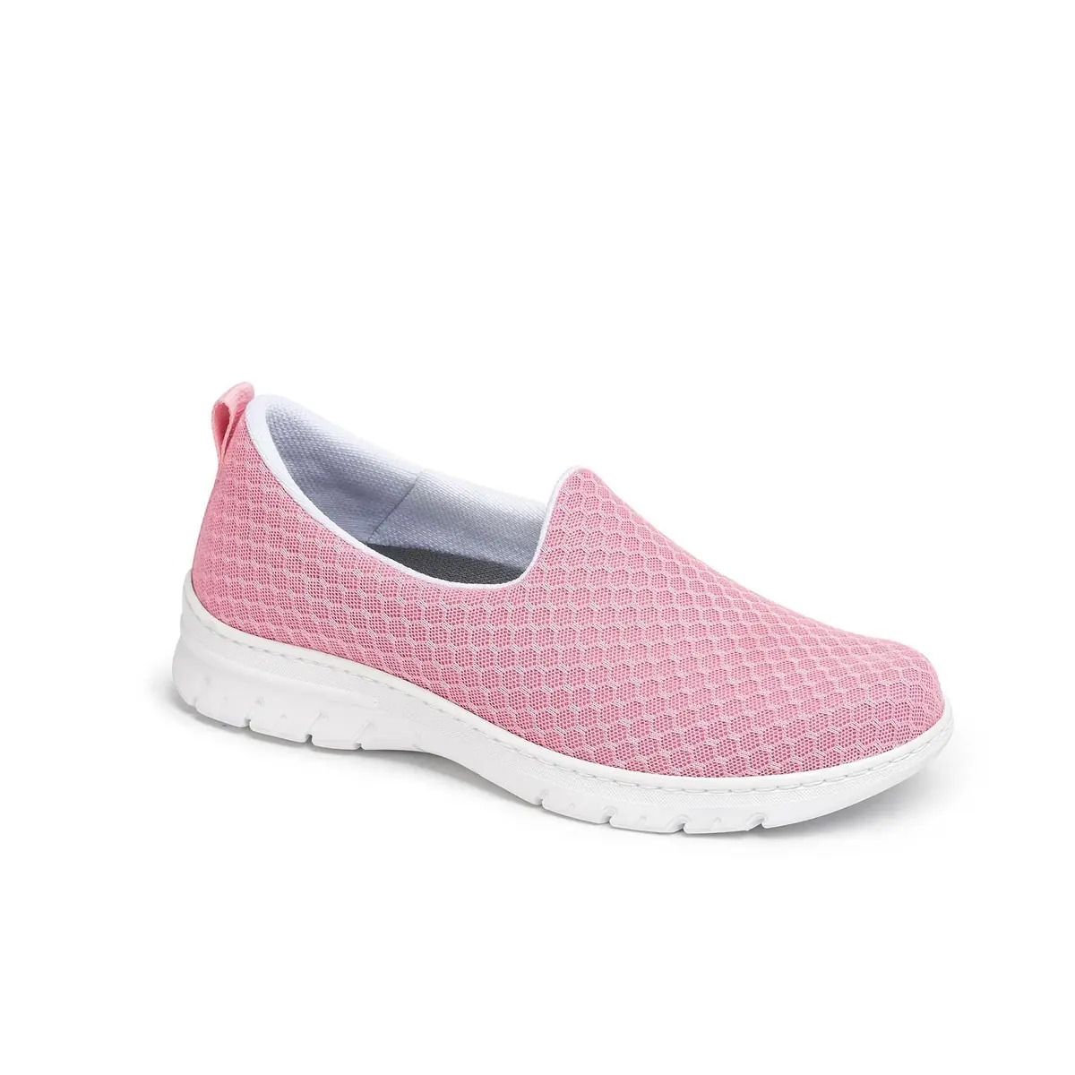Zapatilla Dian VALENCIA PLUS 27 Zapatilla Dian VALENCIA PLUS rosa, vista tres cuartos.
