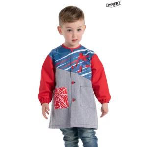 Bata infantil Heroe Araña Dyneke 0167982: vista frontal con modelo.
