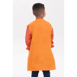 Bata infantil animales zoo Dyneke 0173851: vista trasera con modelo.