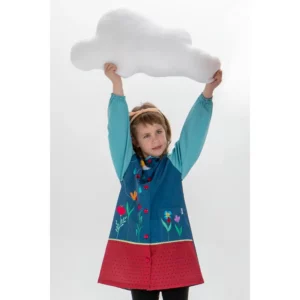 Bata infantil mariquita Dyneke 0184548: vista frontal con modelo.