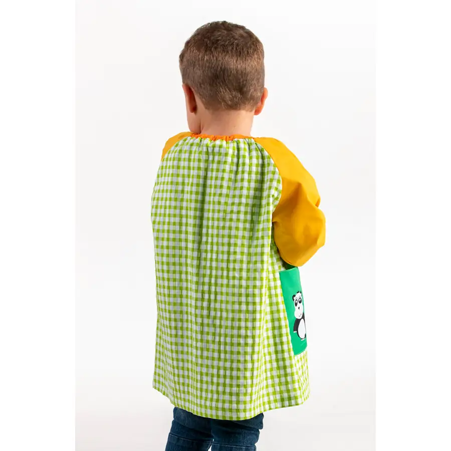 Babi infantil Dyneke 0983971 animales Be happy 3 Babi guardería animales be happy Dyneke 0983971: vista trasera con modelo.