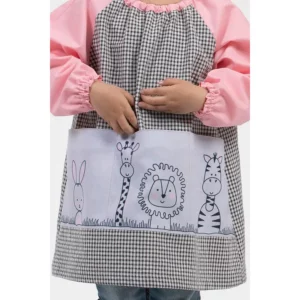 Babi infantil animales Dyneke 0989247: detalle frontal del bolsillo.