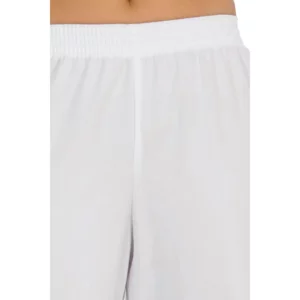 PANTALON BLANCO 8201 Dyneke 8201700: detalle de la cintura elástica.
