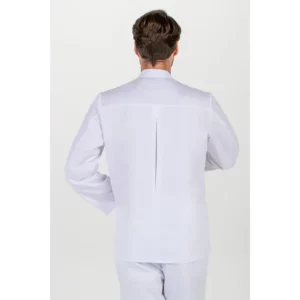 CHAQUETA BLANCA 8252 Dyneke 8252700: vista trasera con modelo.
