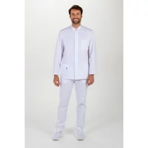 CHAQUETA BLANCA 8252 Dyneke 8252700: vista de cuerpo entero con modelo.