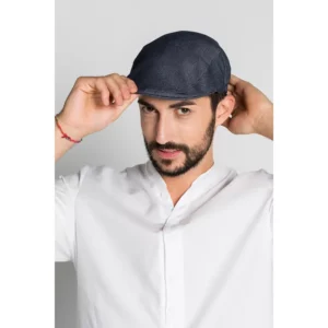 Boina tejana Dyneke 8404775: vista de la gorra con modelo.