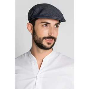 Boina tejana Dyneke 8404775: vista de la gorra con modelo.