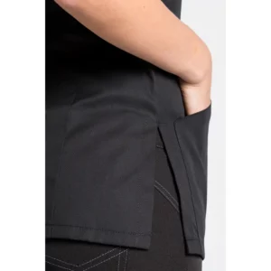 Chaqueta señorita M/L negra Dyneke 8516701: detalle del bolsillo.