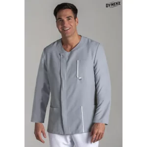 Chaqueta hombre m/l gris tapeta Dyneke 8802491: vista frontal con modelo.