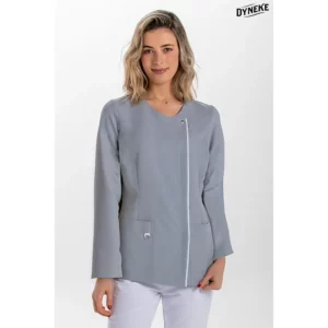 Chaqueta mujer m/l gris tapeta Dyneke 8803491: vista frontal con modelo.