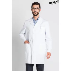 Bata caballero farmacia clásica Dyneke 8806900: vista frontal con modelo.