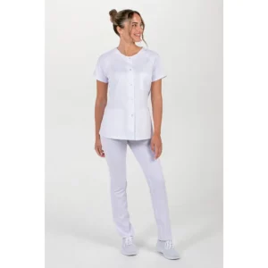 Chaqueta mujer m/c ranglan pespunte Dyneke 8820700: vista de conjunto con modelo.