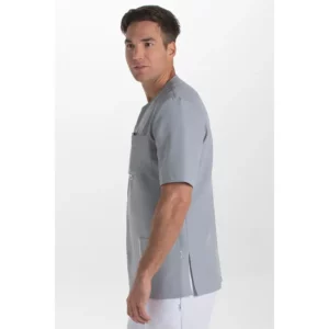 Chaqueta hombre m/c gris tapeta Dyneke 8822491: vista lateral con modelo.