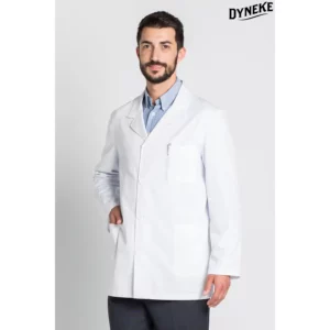 CHAQUETA BLANCA 8831 Dyneke 8831700: vista frontal con modelo.