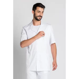 CHAQUETA BLANCA 8832 Dyneke 8832700: vista frontal con modelo.