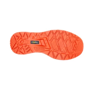 Bota de seguridad Forli ALASKA negro/rojo, vista suela