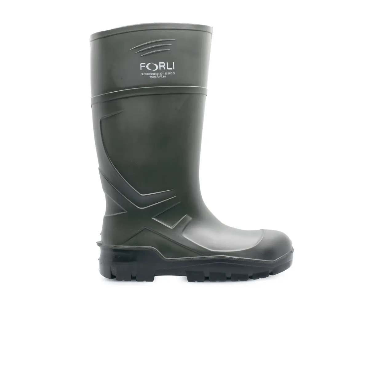 Bota de seguridad Forli CLEVELAND S5 1 Bota de seguridad Forli CLEVELAND verde oscuro, vista lateral