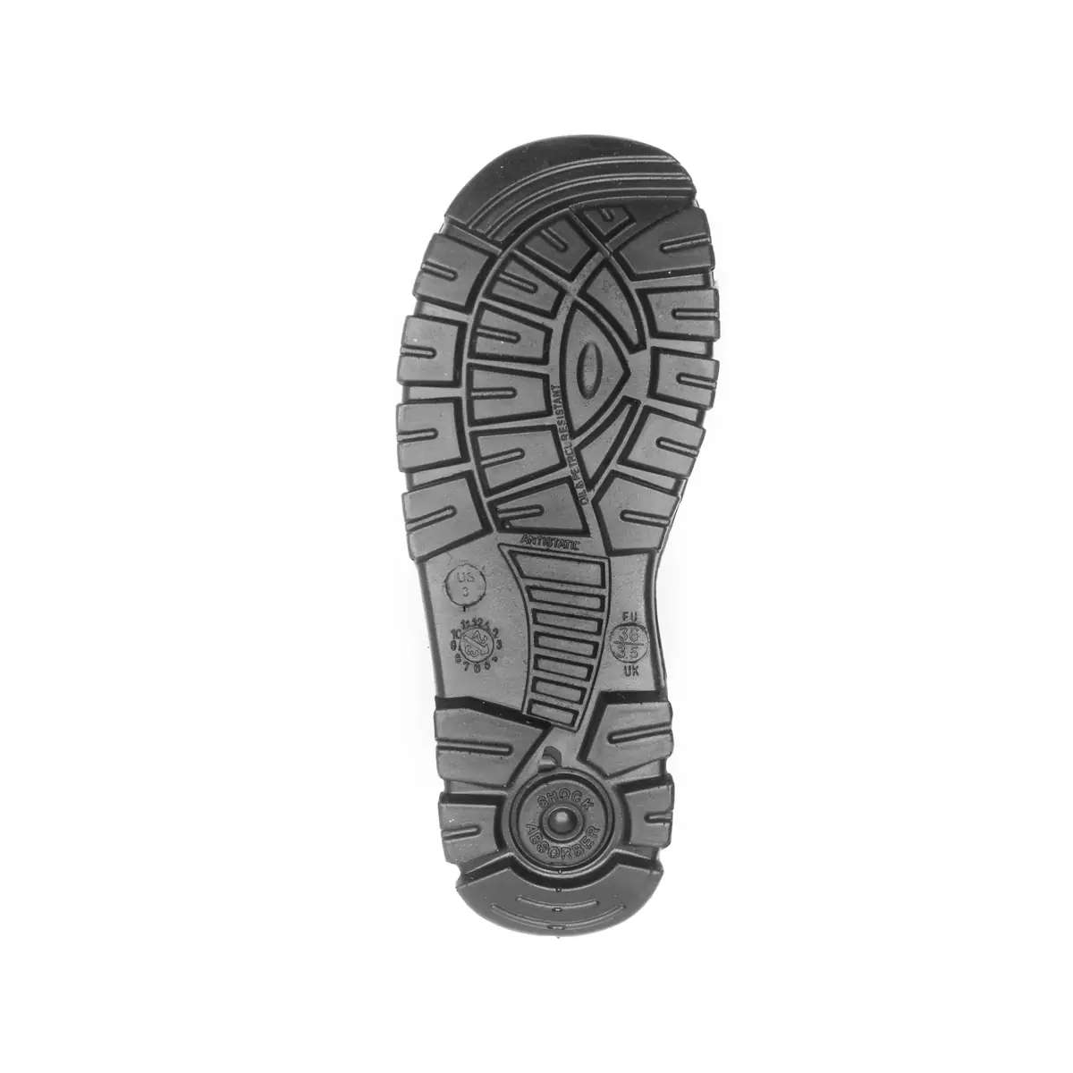 Bota de seguridad Forli CLEVELAND S5 3 Bota de seguridad Forli CLEVELAND verde oscuro, vista suela