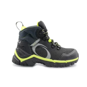 Bota de seguridad Forli COLORADO negro/verde, vista tres cuartos