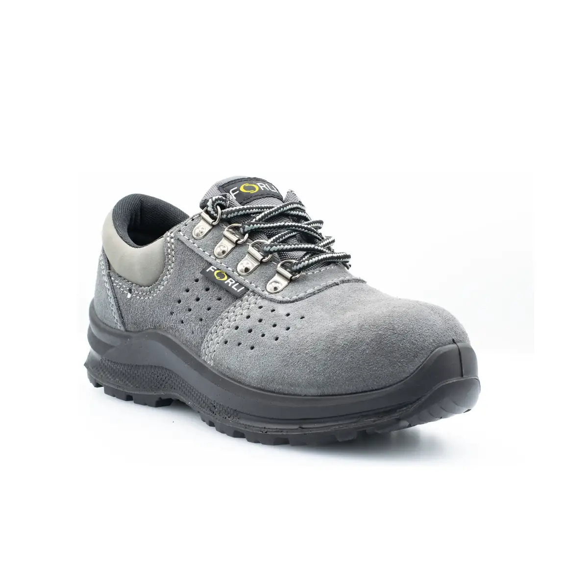 Zapato de seguridad Forli KANSAS S1P 2 Zapato de seguridad Forli KANSAS gris, vista tres cuartos