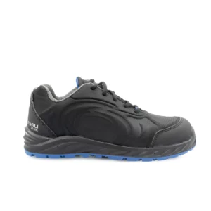 Zapato de seguridad Forli MEMPHIS negro/azul, vista lateral