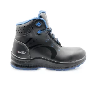Bota de seguridad Forli MIAMI negro/azul, vista lateral