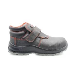 Bota de seguridad Forli OREGON negro/rojo, vista lateral