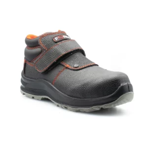Bota de seguridad Forli OREGON negro/rojo, vista tres cuartos