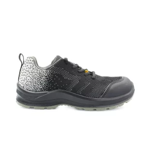Zapato de seguridad Forli OXFORD negro/gris, vista lateral