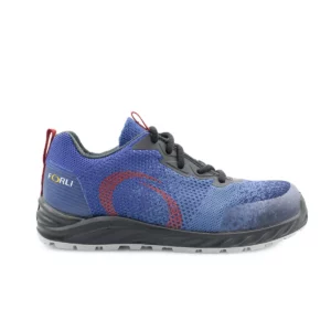 Zapato de seguridad Forli ROCK azul, vista lateral