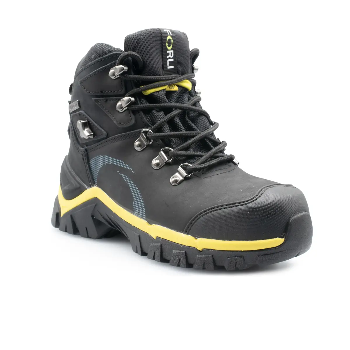 Bota de seguridad Forli SAVANNAH S7S ESD 2 Bota de seguridad Forli SAVANNAH negro/amarillo, vista tres cuartos