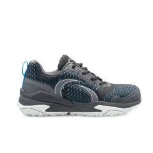 Zapato de seguridad Forli SIDNEY negro/azul, vista lateral