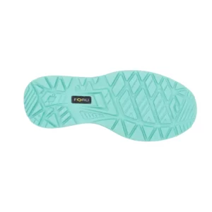 Zapato de seguridad Forli SIOUX negro/verde, vista suela