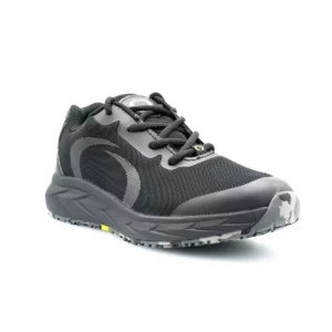 Zapato de trabajo Forli TUCSON negro, vista tres cuartos
