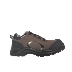 Zapato de seguridad Forli UTAH marrón, vista tres cuartos