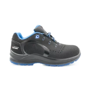 Zapato de seguridad Forli VIRGINIA negro/azul, vista lateral