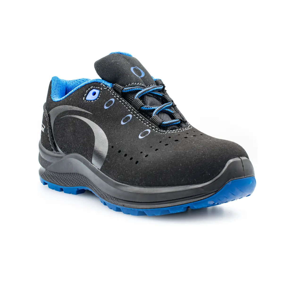 Zapato de seguridad Forli VIRGINIA S1PS ESD 2 Zapato de seguridad Forli VIRGINIA negro/azul, vista tres cuartos