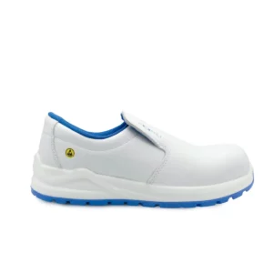 Zapato de seguridad Forli YORKBL blanco, vista lateral