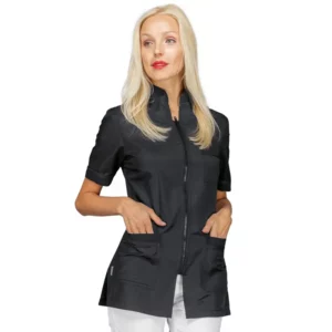 Casaca Florida Isacco 002511, Negro: prenda vestida