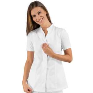 Casaca Hibiscus Isacco 002660, Blanco: prenda vestida