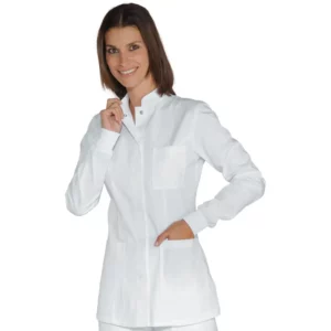 Casaca Portofino Isacco 002800P, Blanco: prenda vestida