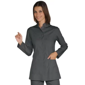 Casaca Portofino Isacco 002887, Gris dark: prenda vestida