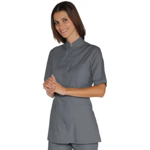 Casaca Portofino Isacco 002887M, Gris dark: prenda vestida