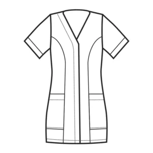 Casaca Isacco Sion 005286, esquema frontal