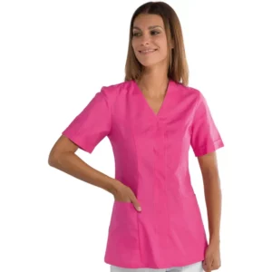 Casaca Isacco Sion 005286, color Fucsia, vista frontal con modelo