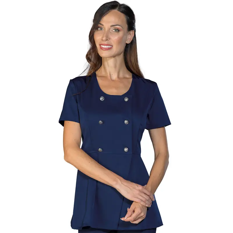 Casaca Isacco Malta Tecnostretch 007402M 1 Casaca Isacco Malta Tecnostretch 007402M, color Azul, vista frontal con modelo