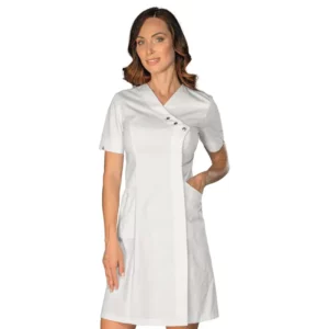 Bata Isacco Monastir 007600, color Blanco, vista frontal con modelo