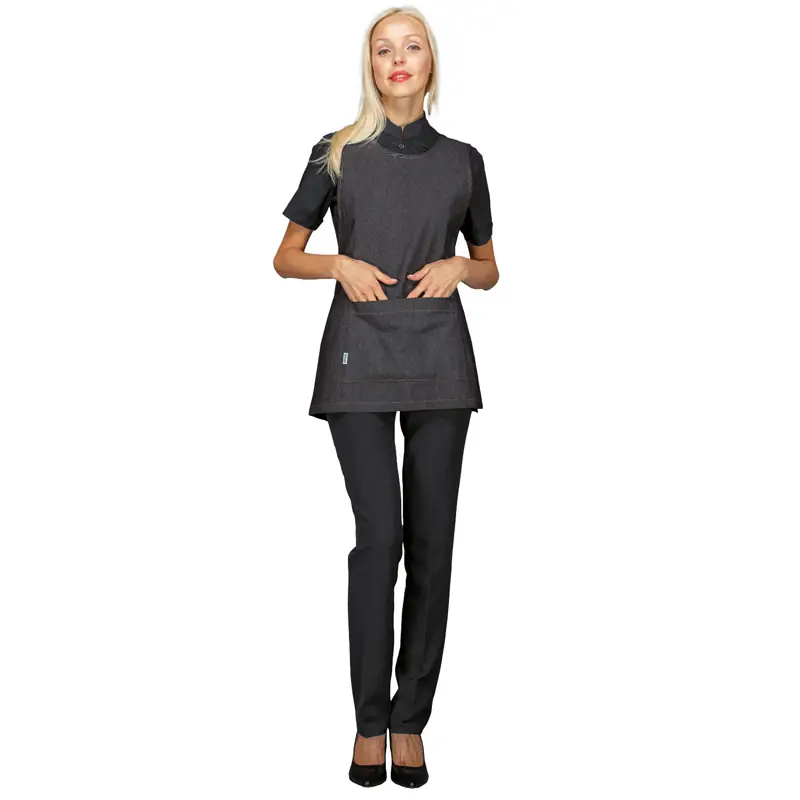 Casulla Isacco Papeete 013041 5 Casulla Isacco Papeete 013041, color Black jeans, vista amplia con modelo