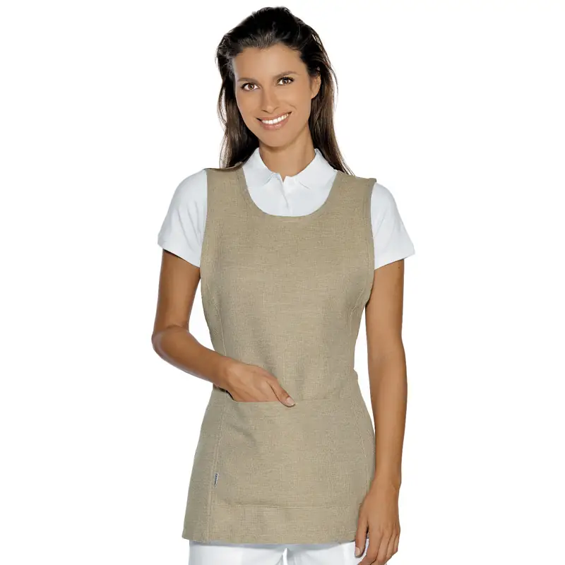 Casulla Isacco Papeete 013216 1 Casulla Isacco Papeete 013216, color Natural, vista frontal con modelo