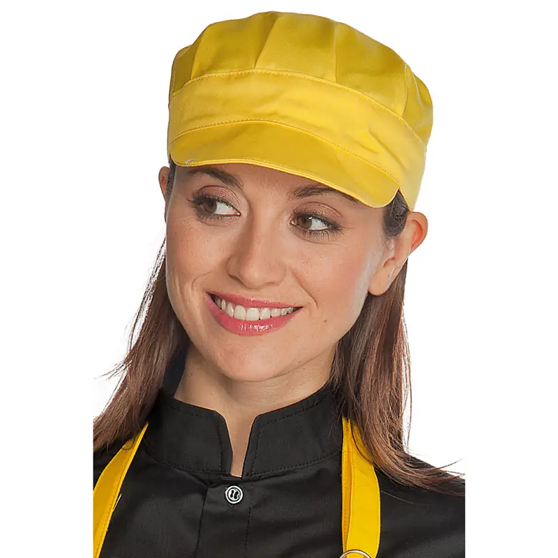 Gorra Isacco Sam 072014 1 Gorra Isacco Sam 072014, Amarillo, vista con modelo
